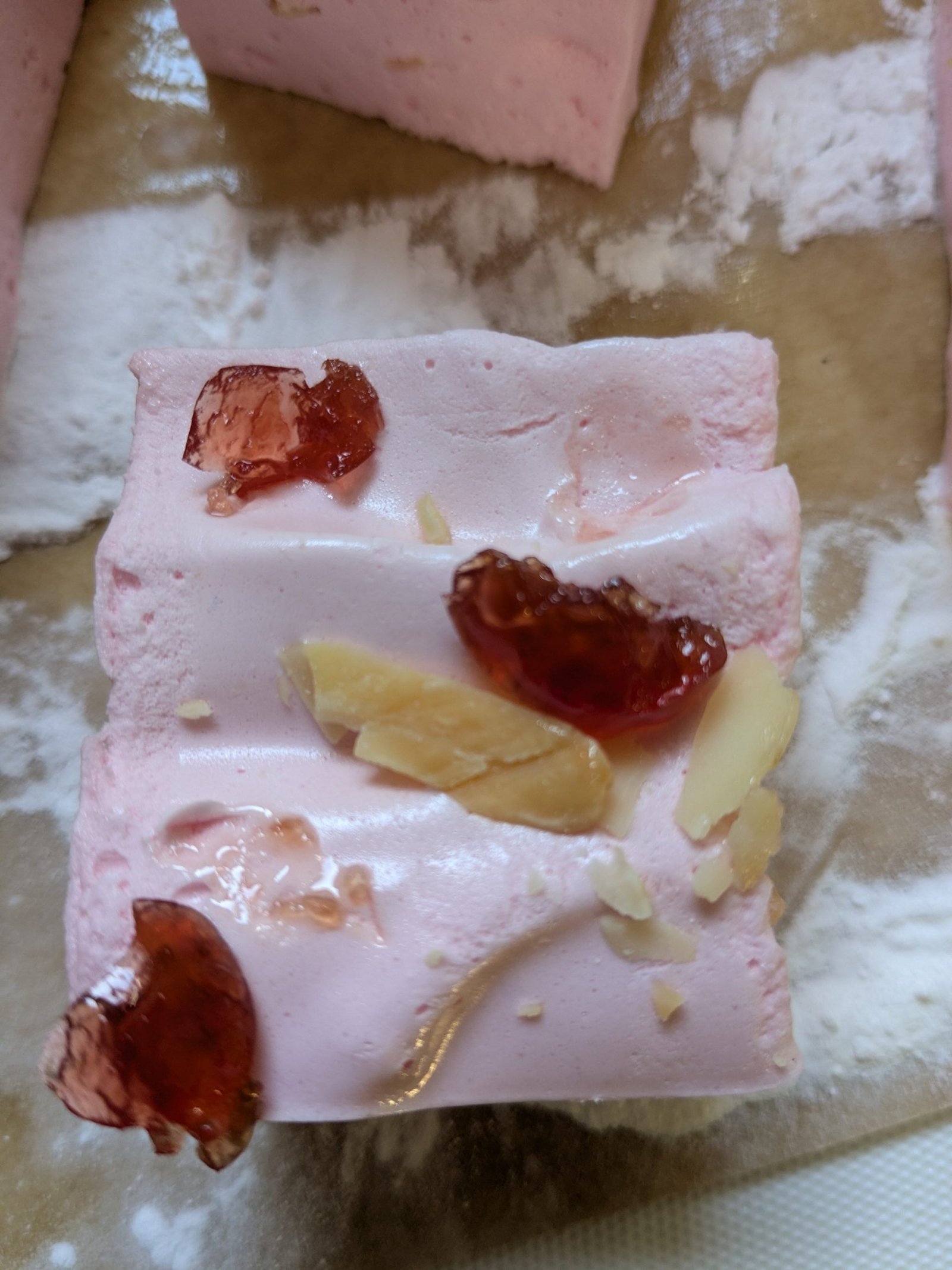 Cherry Bakewell Marshmallows